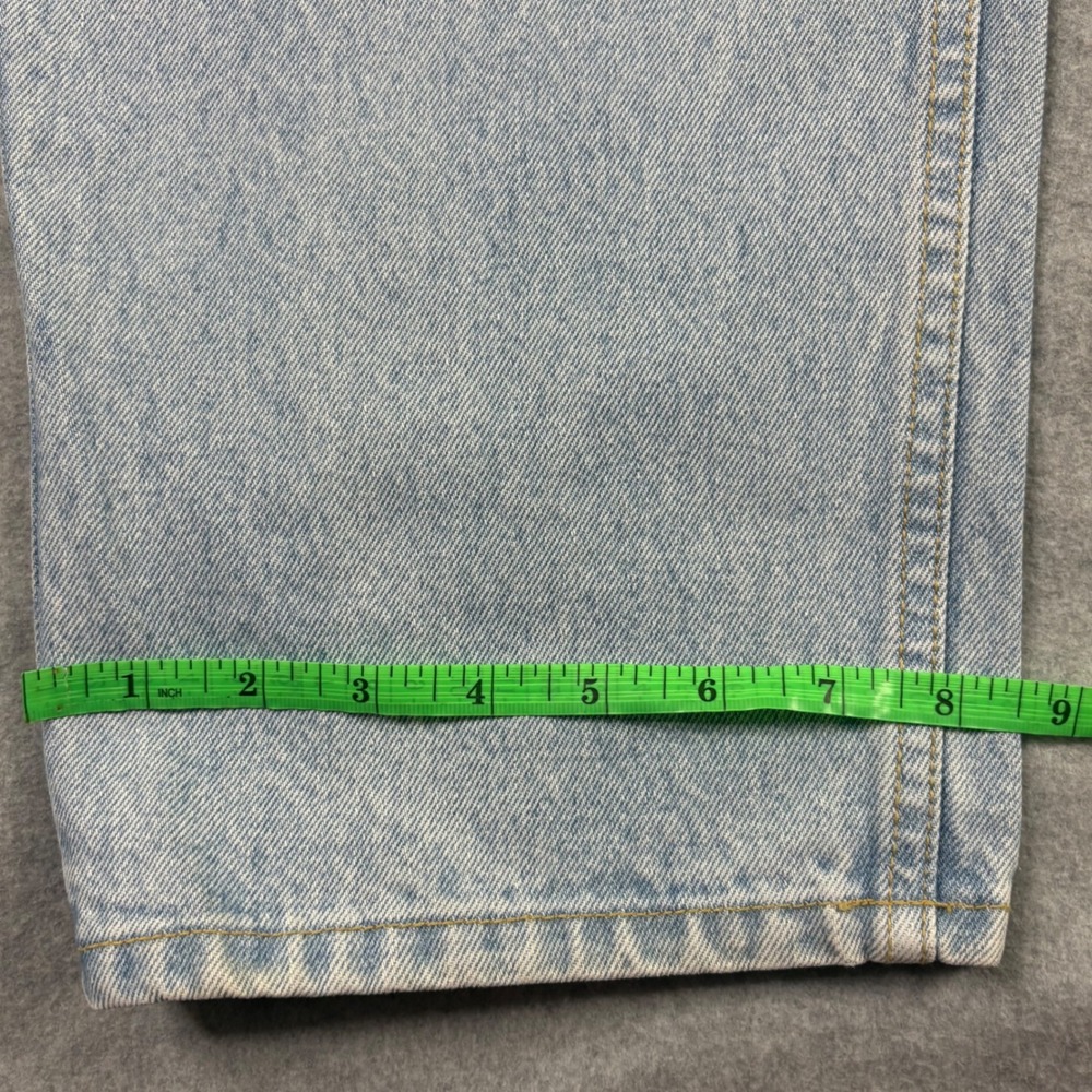 Vtg Brittania Relaxed Fit Jeans Mens 38x32 Light Wash Denim 90s Skater Retro NWT - Picture 14 of 14
